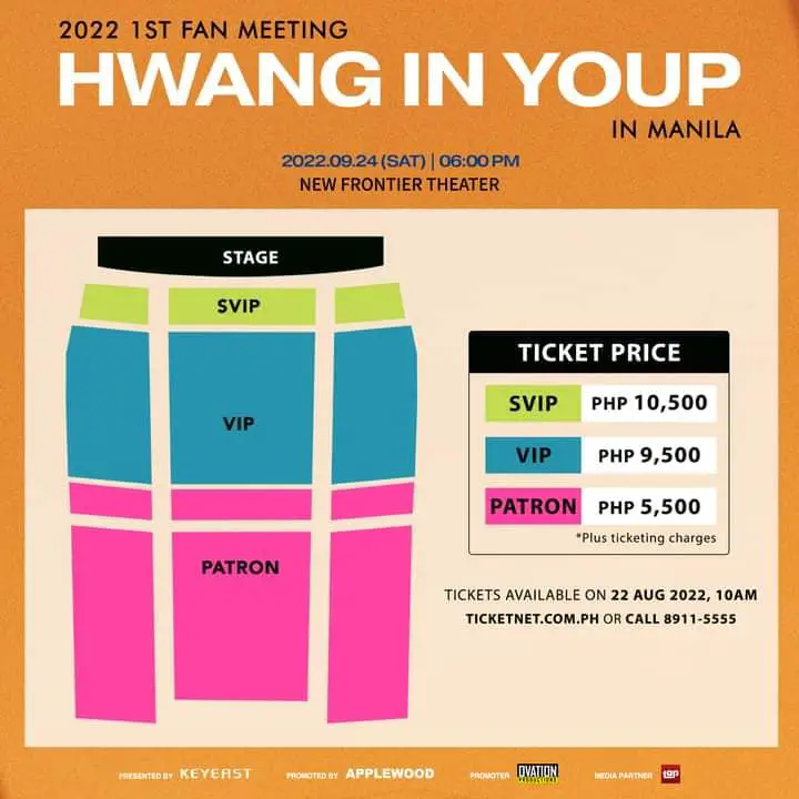 2022 Hwang In Youp 1st Fanmeeting Manila